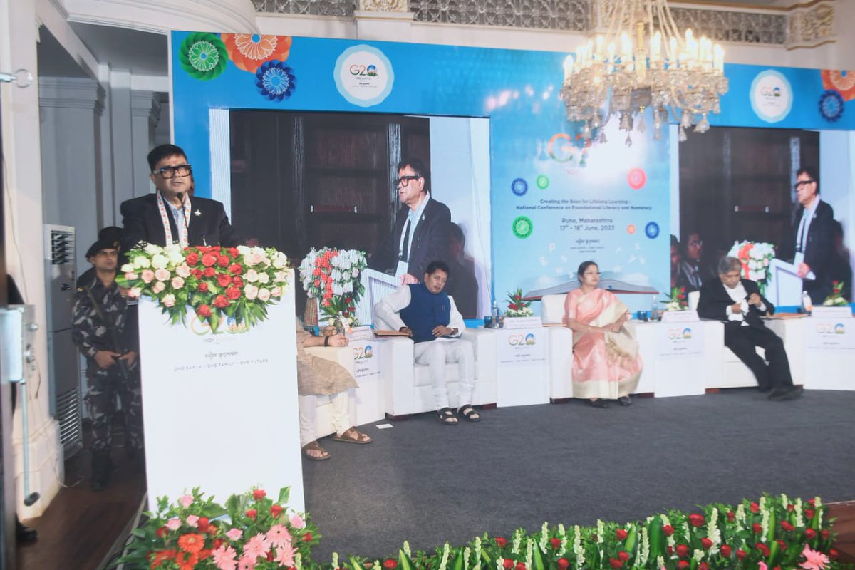 #G20India: At the inauguration of national conference on Foundational Literacy and Numeracy, Sh Sanjay Kumar, Secretary, DoSEL lauded the nationwide large-scale Janbhagidari that created widespread awareness of FLN, NEP, and G20 in India, a movement that has touched more than 4…