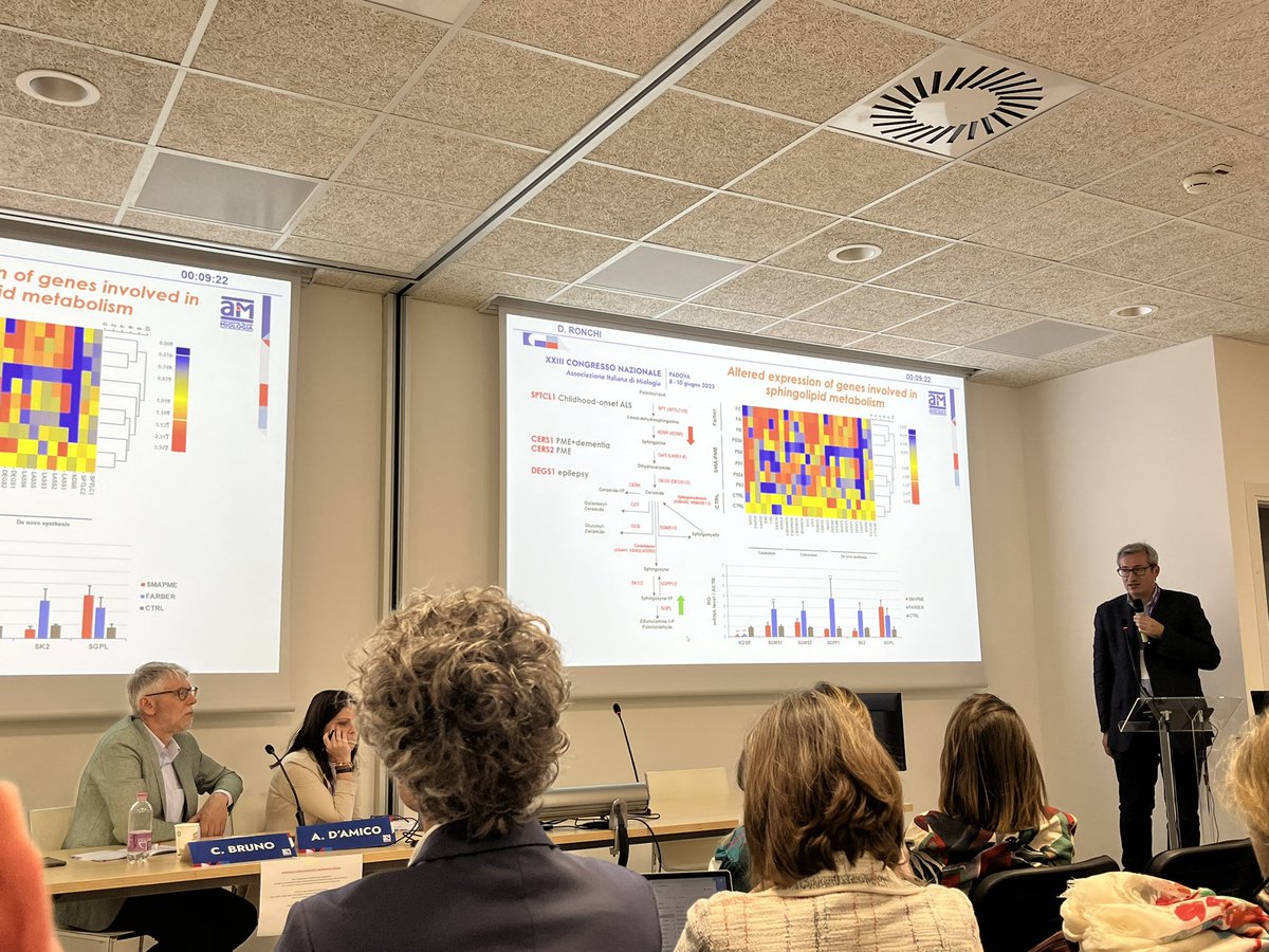 DrBrainbow's tweet image. A few highlights from last week’s #AIMConference2023 hosted in the beautiful Padova. Very grateful to @CentDinoFerrari for generously funding my participation to present neurogenetic cases from our centre @policlinicoMI 🙏🏻 #neurology #genetics #researchmatters