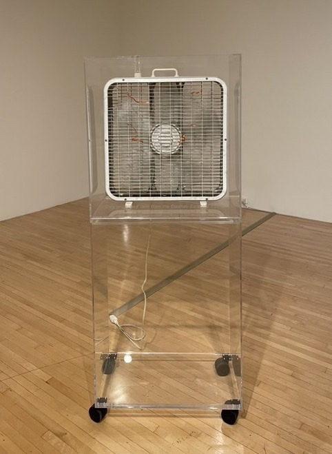 ithayla's tweet photo. “Electric Fan (Feel it Motherfuckers); Only Unclaimed Item from the Stephen Earabino Estate, 1997.”

“Soon after the death of his lover Stephen Earabino from AIDS, Los Angeles conceptual artist Boskovich discovered that Earabino’s family had completely cleared out his apartment- https://t.co/AbN9uDbGWG