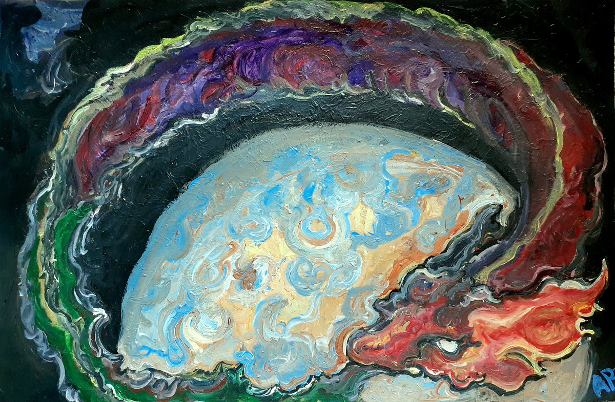 BearheartC's tweet photo. A world serpent

Acrylic on light board

#acrylic #paint #artwork #art #artoftheday #artistontwittter #surreal #Abstract #traditionalart #ColorfulArt https://t.co/kKdfCpNXUR