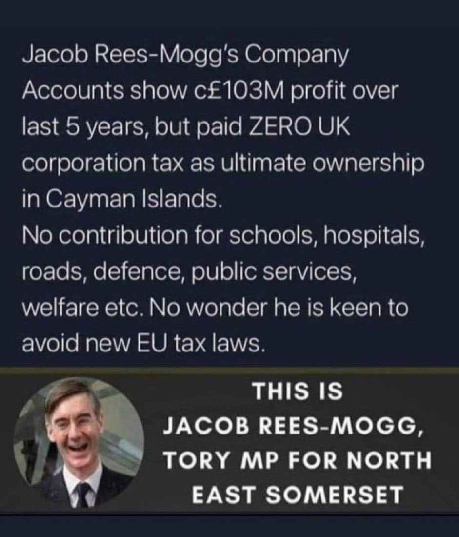 Oh fuck off! Mogg who contributes nothing gets a Knighthood, yet those working 15hr days in our NHS don’t even get a pay rise. #SaveOurNHS #ToriesCorruptToTheCore