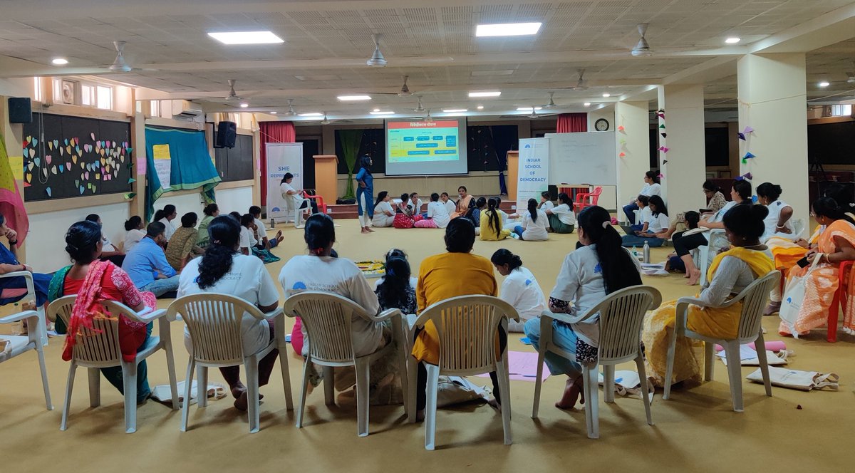 avgtendencies's tweet image. Eventful Saturday spent with over 40 elected local government women representatives from across India part of the #SheRepresents @isd2047 cohort. 

We engaged with then on challenges of public administration, finances and e-governance! A