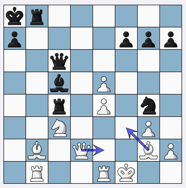 ChessAnalysis64's tweet image. Which move is a mistake and why 
Level: easy 
ما هي الحركة الخاطئة ولماذا 
المستوى: بسيط 
#chesscommentator #chesscoach 
#مدرب_شطرنج #الشطرنج_للجميع