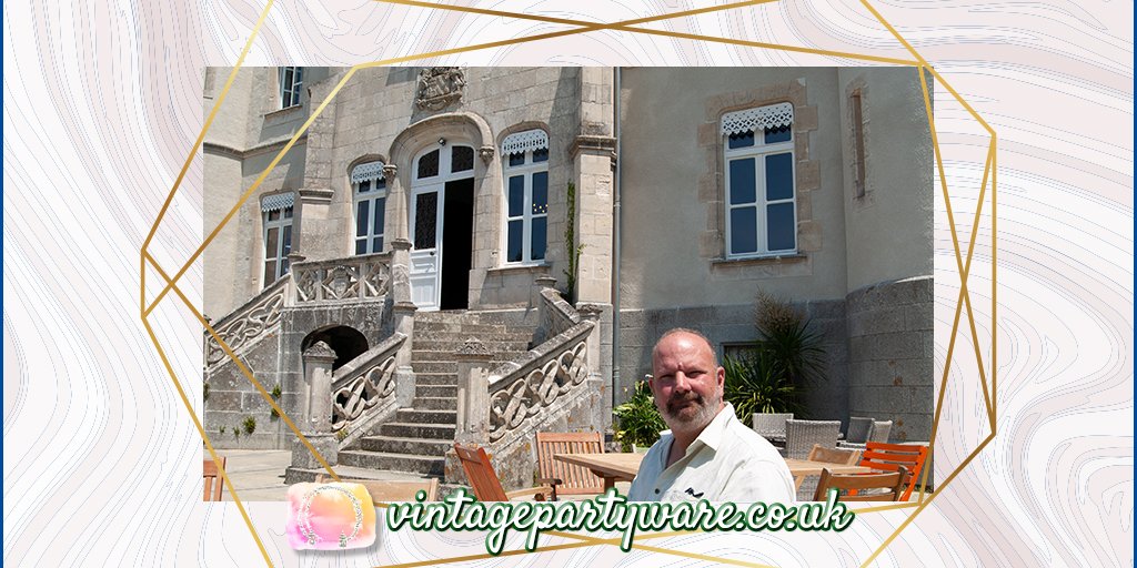 Vintage Partyware on tour! This week, we were lucky enough to talk all things wedding with Angel from Escape To The Chateau 🇫🇷 🏰 #Weddings #GettingMarried #Norfolk