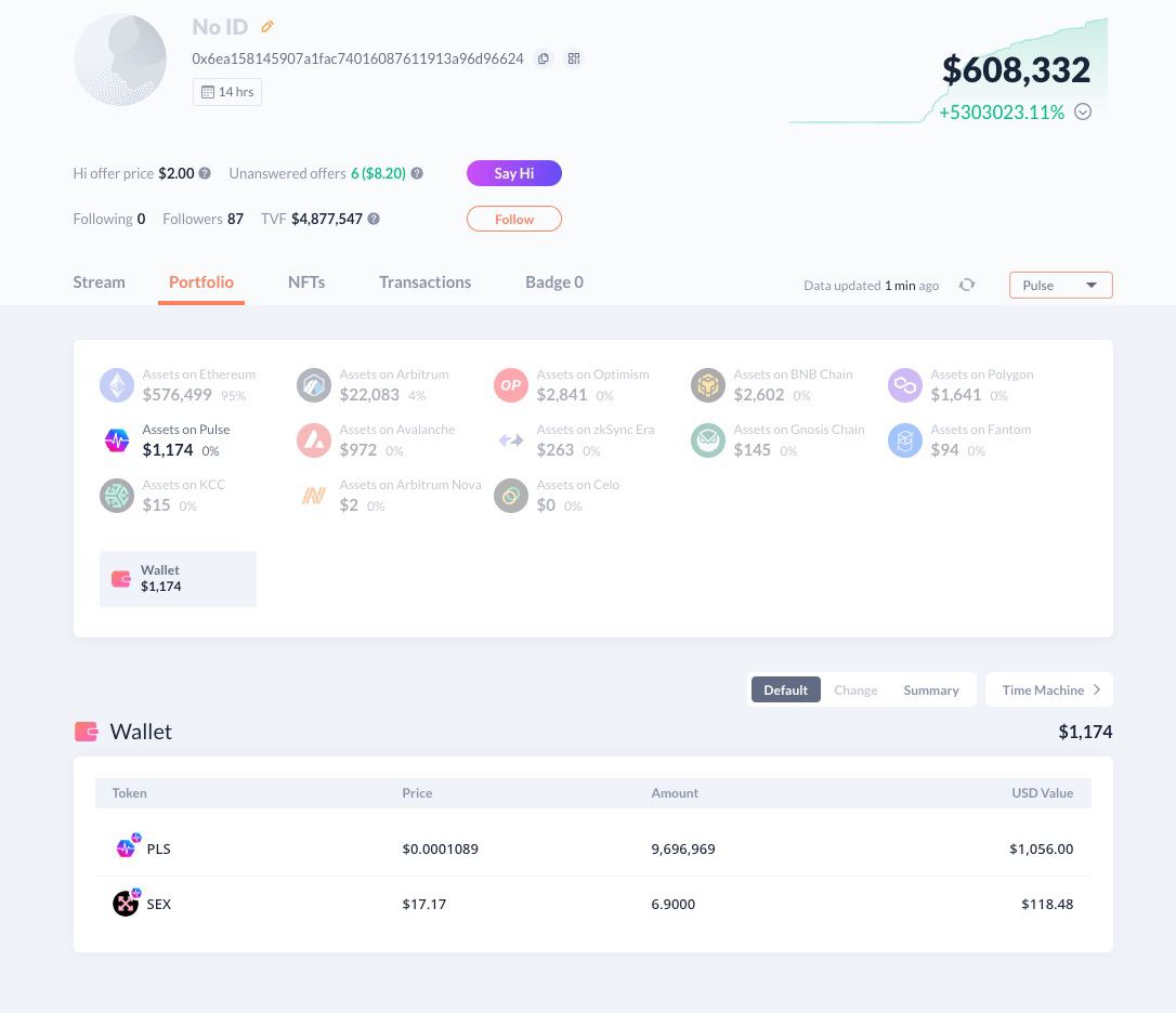 We've donated $SEX to <a href="/zachxbt/">ZachXBT</a> 

Thank you for your service sir 🫡

$HEX $PLS $PLSX