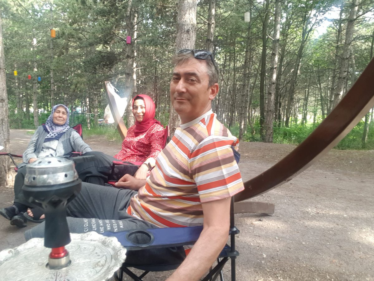 Annem ve kardeşimle piknik.. Huzur..