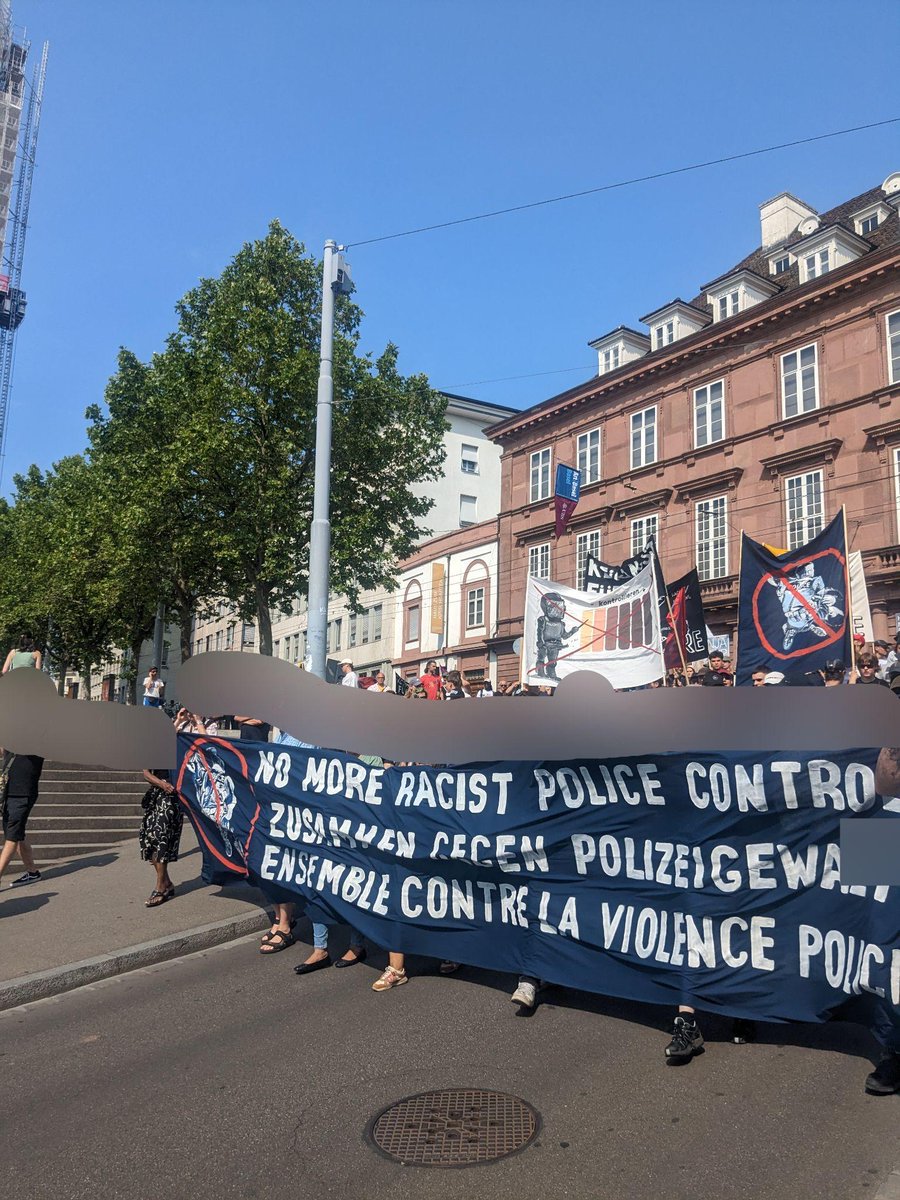 Demo am Ort der Polizeigewalt vom #1Mai
'No Justice, No Peace, Fight the Police'