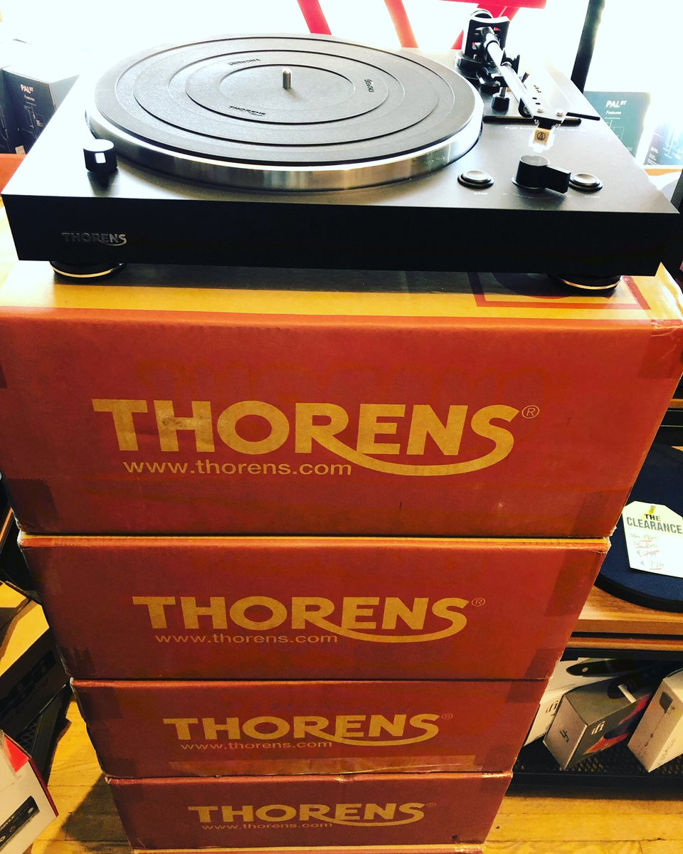 We have the absolute lowest price in Canada on this Thorens fully automatic turntable during THE CLEARANCE!  

Bonus cleaning kit and single LP bonus today only for Father's Day!

#thorensturntable #vinylmagic #33andathird