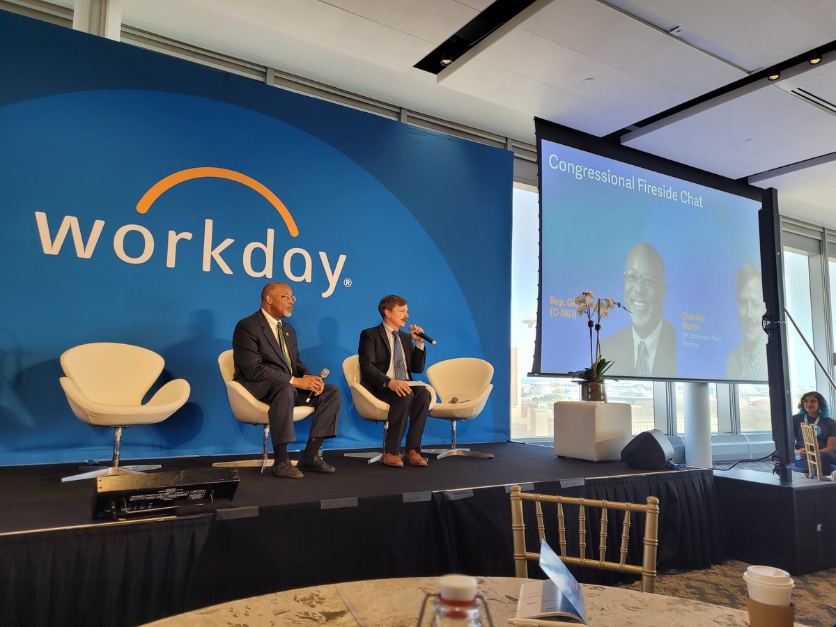yogi2r's tweet photo. Terri Meighan, Chief Human Capital Officer @USDA, and @MittalDesai @FERC CIO, with Ryan Gaetz @Accenture moderating, discussed #cloudHCM while the Congressional Fireside Chat hosted Rep. @glenniveymd (D-MD) &amp; @ChandlerMorse @Workday Federal Forum 2023 https://t.co/MP0MaSvCUz