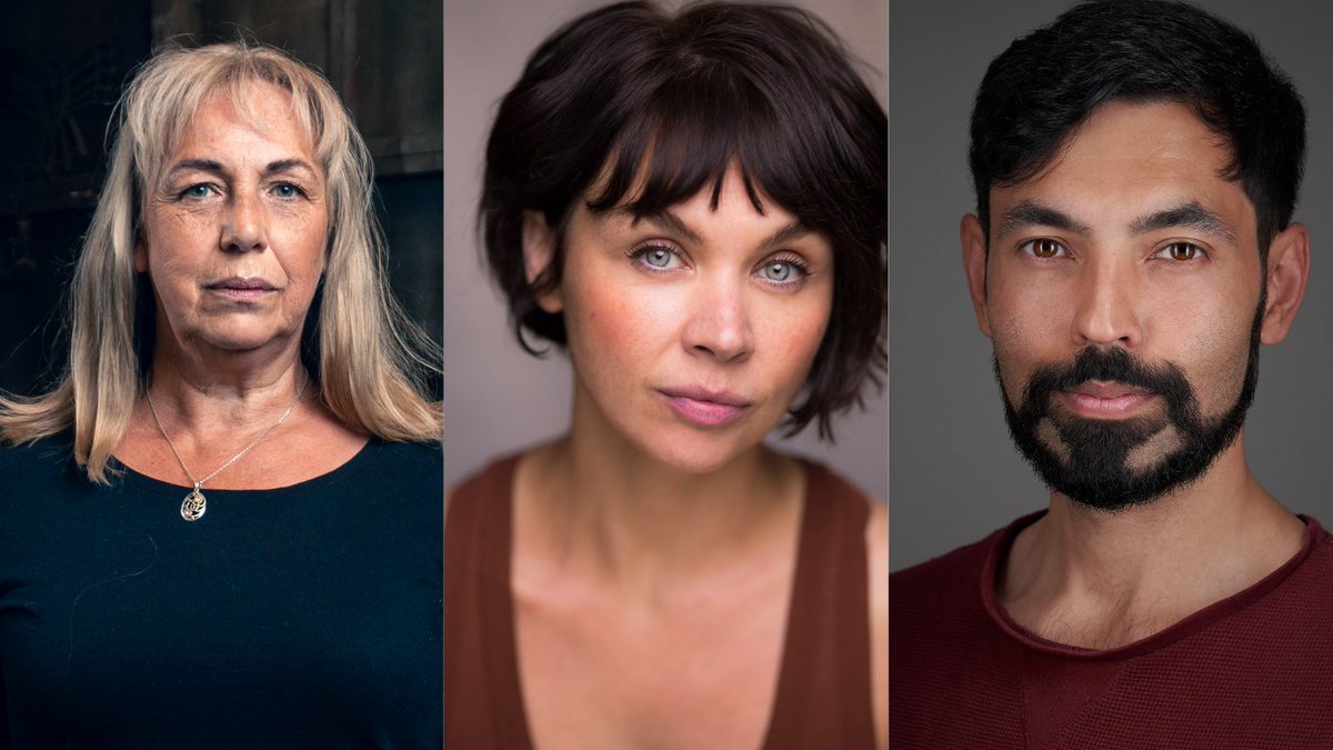 📣 CAST ANNOUNCEMENT 📣

Starring in @PlayPiePint's #TheGreatReplacement by @UmaNadaRajah3 are 

⭐️ Irene Macdougall
⭐️ Hannah Donaldson
⭐️ Adam Buksh

Take a darkly comedic romp through intergenerational politics and the absurdities of race in this incredible new play!