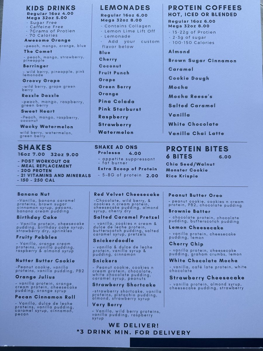 It’s a great day for a tea!! ☀️🥤 Swing by Oasis Nutrition to support and see our smiling faces! 😁