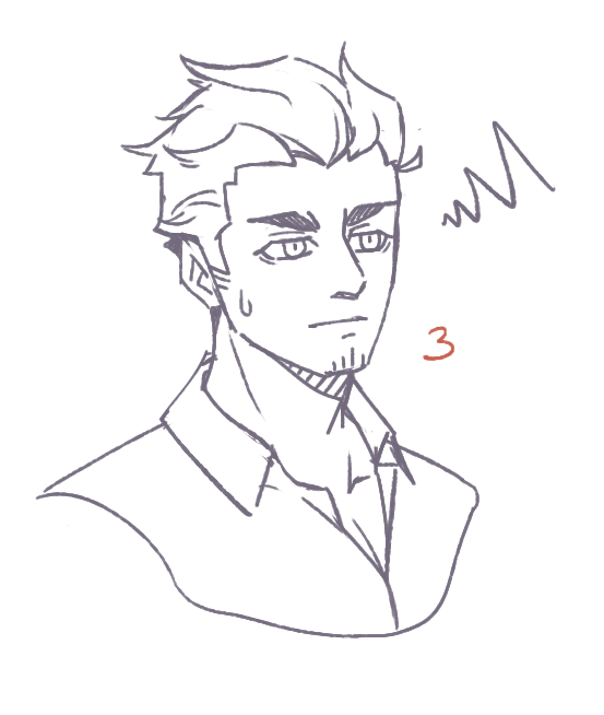 MC3 doodle
(Troubled expression)