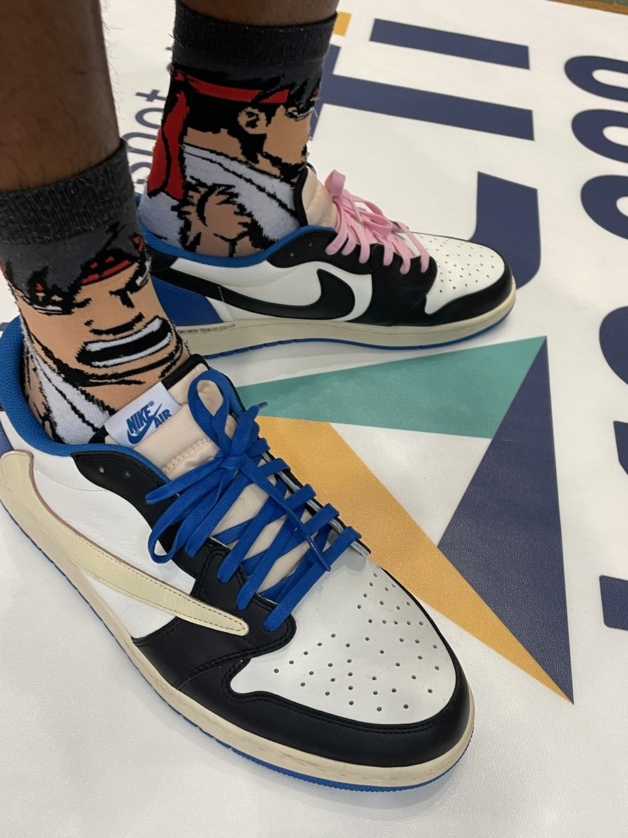 djsupareem's tweet photo. ✌🏾 #InfoComm23 #InfoComm2023 
I’ll be ready for all sneaker events for Vegas 2024 @JweaverStarin 😎 #AVsneakerhead #infocommkicks https://t.co/F5ls3tL7eT