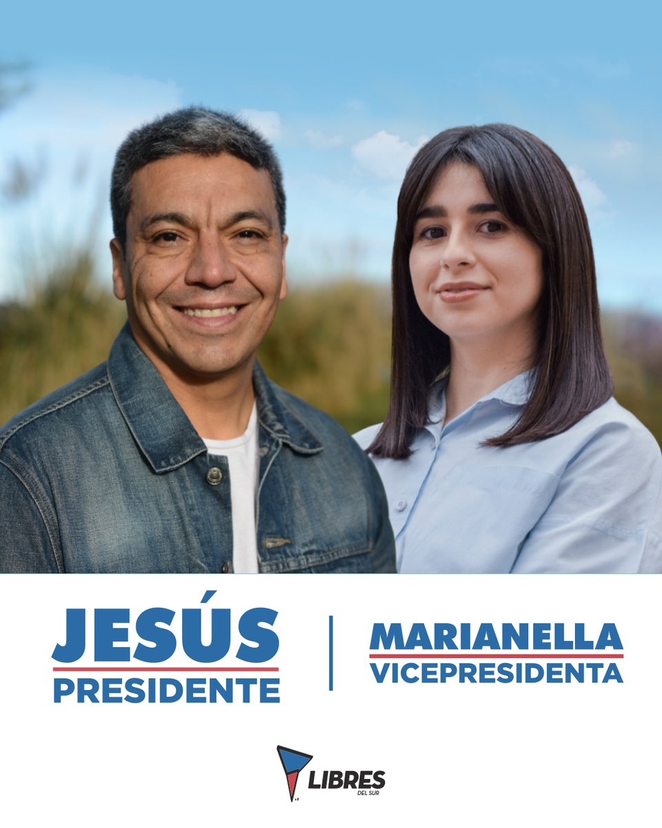 Libres del Sur llevará formula propia en las próximas elecciones nacionales. <a href="/jesusescobarnqn/">Jesus Escobar</a> 
<a href="/ManeLezamaHid/">Marianella Lezama Hid</a> 
En Mendoza acompañaremos con una lista de Diputados nacionales representativa de todo el territorio provincial que le de voz y visibilidad a los que menos tienen.