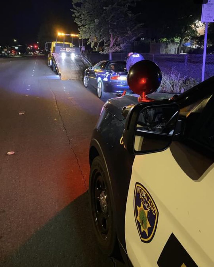 An officer assigned to the Traffic Saturation Detail saw a vehicle spinning donuts at East St and Beamer St. The officer stopped the car, cited the driver for exhibition of speed, and impounded the car for 30 days.

#mmmdonuts #impounded #notworthit #GoSafelyCA