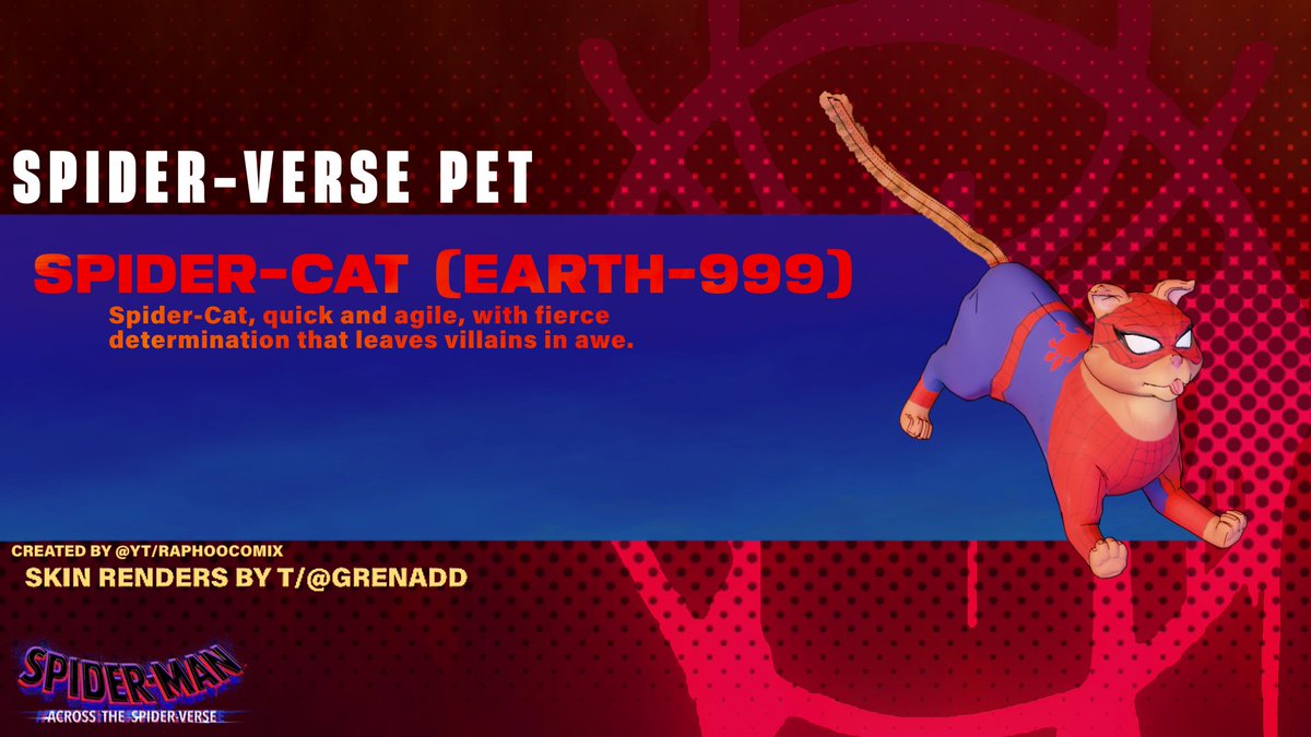 🐱Spider-Cat created by @Grenaddd! #Fortnite #SpiderManAcrossTheSpiderVerse