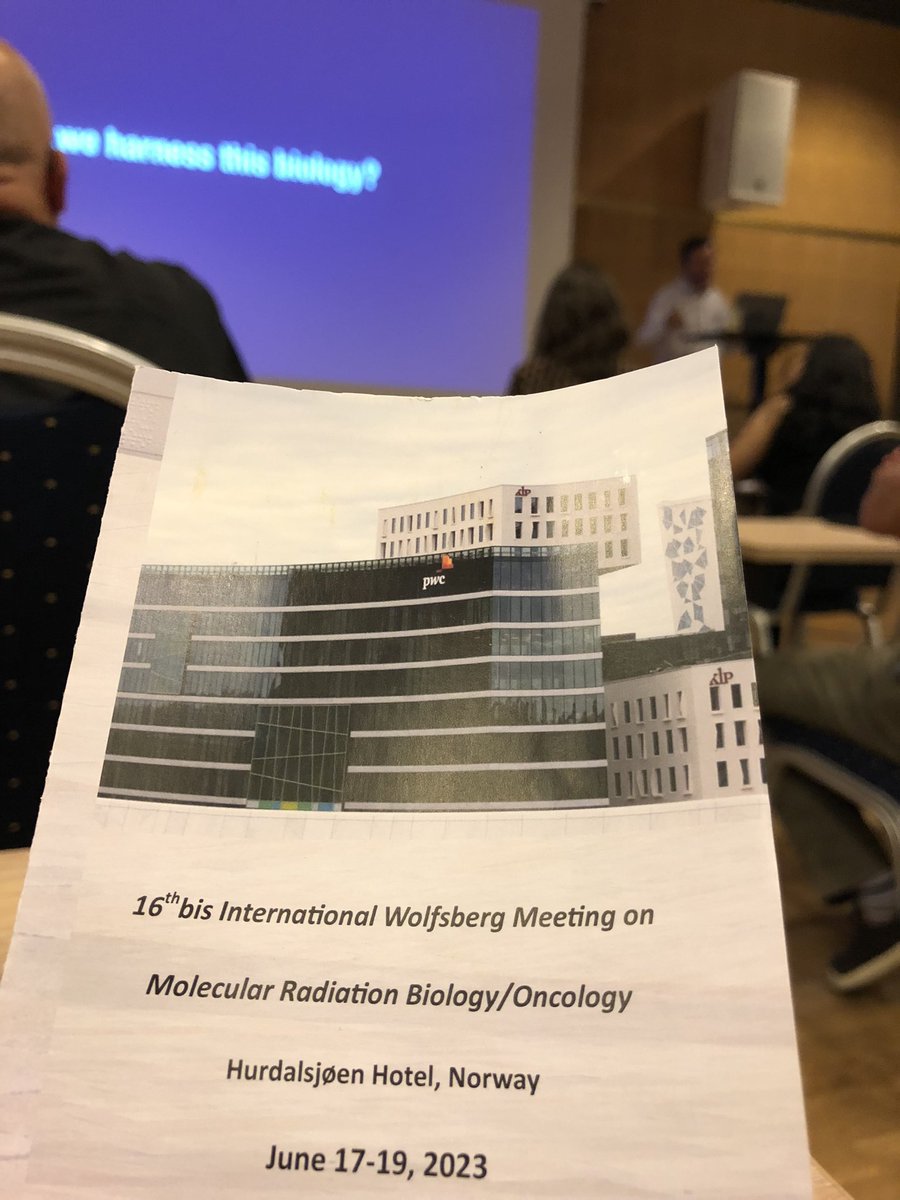 Finally, after a long brake Wolfsberg meeting is taking place again. Let’s get started! #ESTRO #WolfsbergMeeting #RadOnc