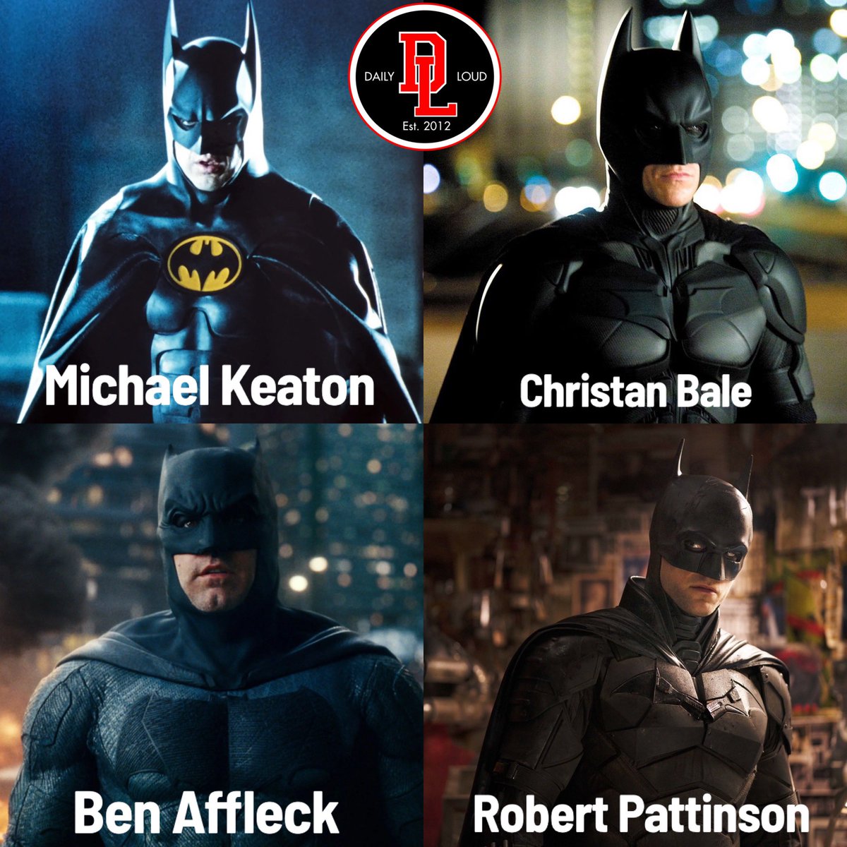 Who is the best Batman in your opinion?? 🤔🦇