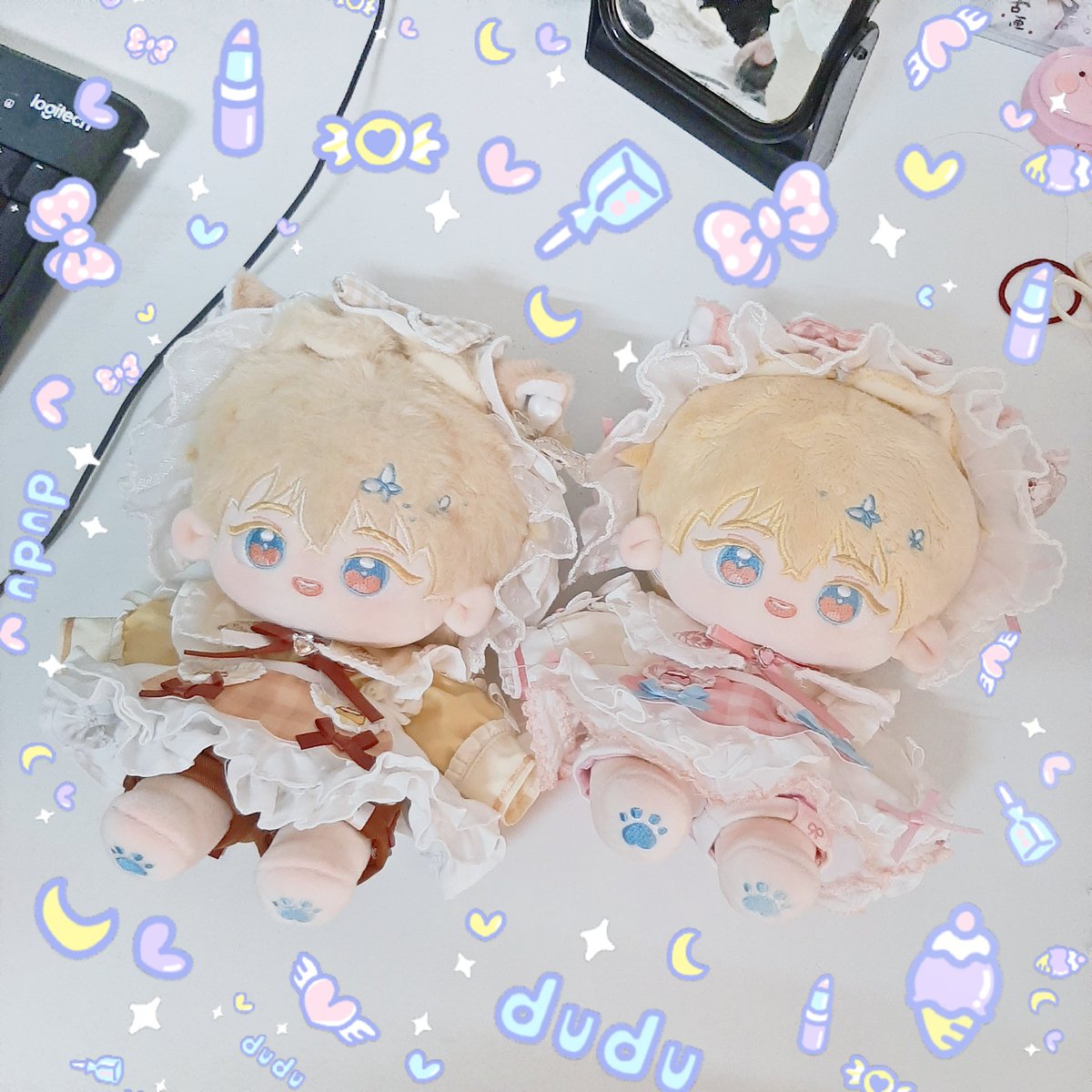 💛💙
#20cmdoll #20cm娃娃 #20cm인형 #台灣娃 #TWdoll #棉花娃娃 #棉花娃