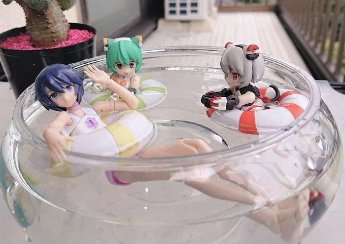 #暑くなってきたので涼し気なものを再掲しても良い  日中暑いっすからね (‾▽‾;)