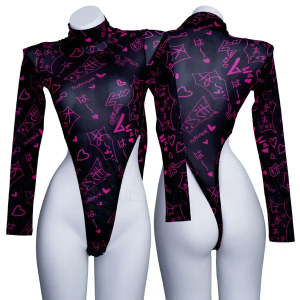 OGKeemu's tweet photo. I just received Mesh Manga Noises Bodysuit | Pink / XL/2XL from Liu Bei via Throne. Thank you! https://t.co/7qYUAcKZc0 #Wishlist #Throne https://t.co/d8kZnHKwt3
