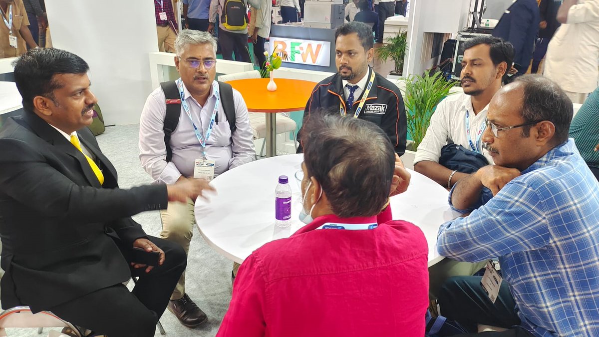 MazakIndia's tweet photo. Thank you for your engaging conversations at Mazak Booth at ACMEE 2023! Looking forward to shaping the future of manufacturing together.
#Mazak #MazakIndia #ACMEE #ACMEE2023 #MachineToolsExhibition #CuttingEdgeTechnology #CNC #HighSpeed #HighAccuracy #MultiTasking https://t.co/oMXvoEuCwm