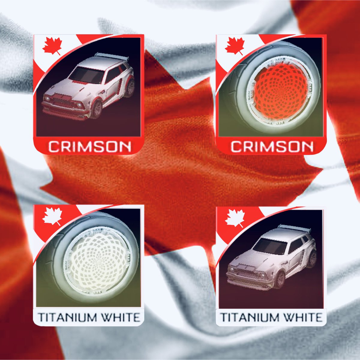 🇨🇦  CANADA DAY GIVEAWAY! 🇨🇦 
         
🤝All Platforms 🤝

How to enter
➡️Follow <a href="/OneTonUpton/">Upton</a> &amp; <a href="/Scrake_killer/">Scrake_Killer</a>
💕Like
♻️Retweet
   
🎉Winner announced: Saturday July. 1st 🎉

🙏Good luck! 
#Giveaway #Giveaways #RocketLeague