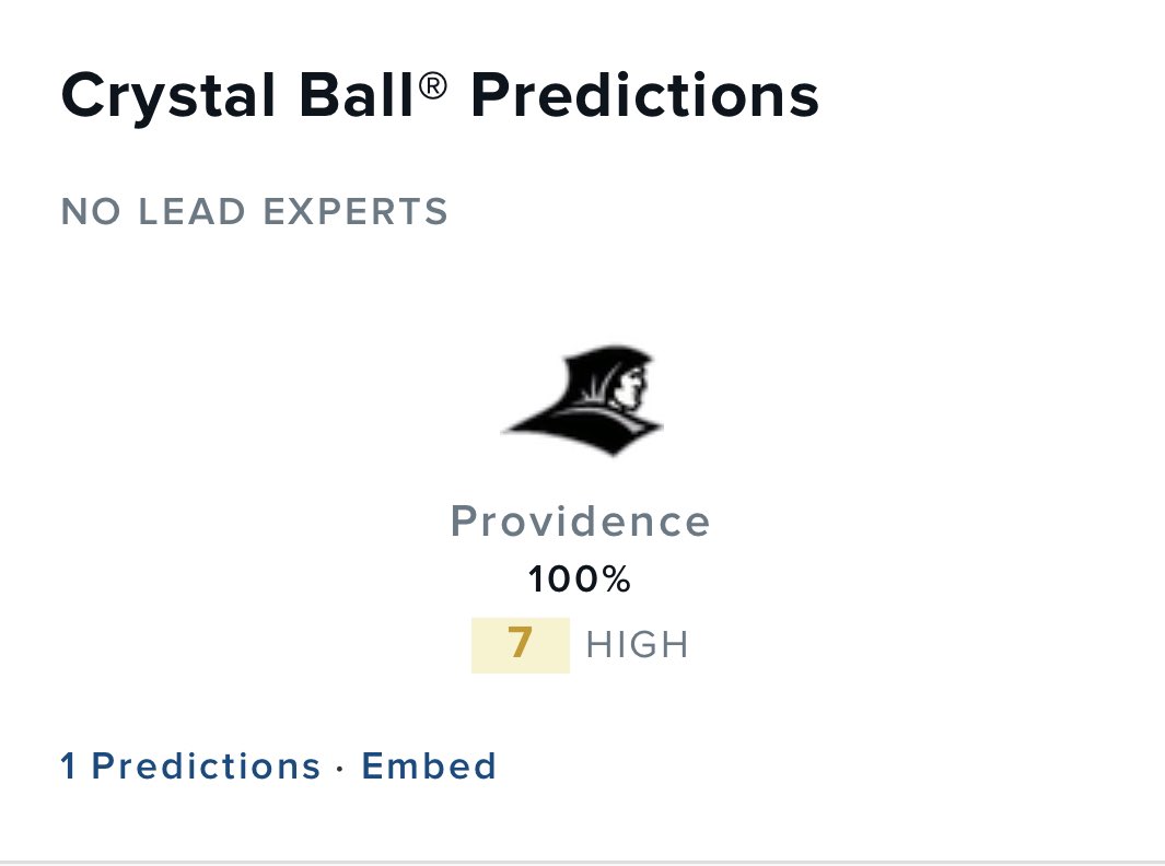 Daquan Davis has been crystal balled to Providence. 👀 #pcbb