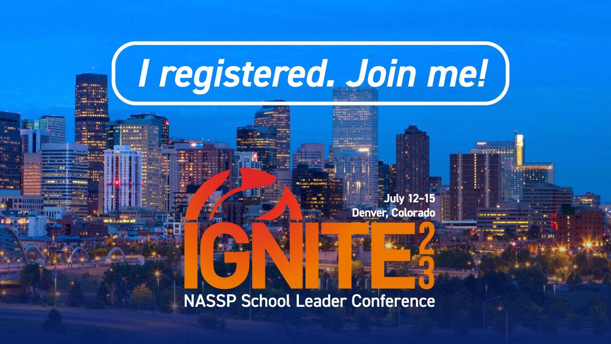 ‼️Hey, you! 🫵 ‼️

Do you want $100 off your #Ignite23 registration?! Check your email for a discount code–or DM us, and we will send it straight to you.

That's the kind of thing we do for our friends🥰 ➡️ help you enjoy the experience of a lifetime. 

ignite.nassp.org