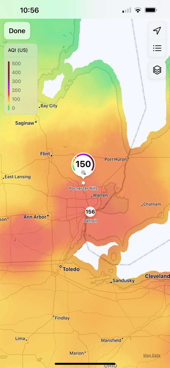 Looking for a forecast for local air quality?

Sign up for email alerts at m.enviroflash.info

And view forecast at AirNow.gov