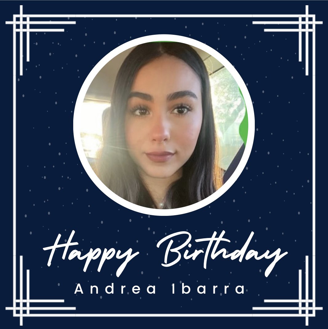 We would like to wish a very Happy Birthday to our Varsity Cheerleader Andrea! Hope you have a great day.