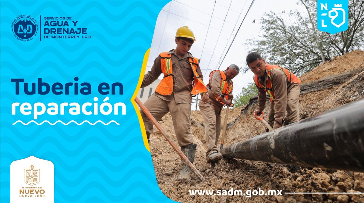 Agua y Drenaje Mty tweet media