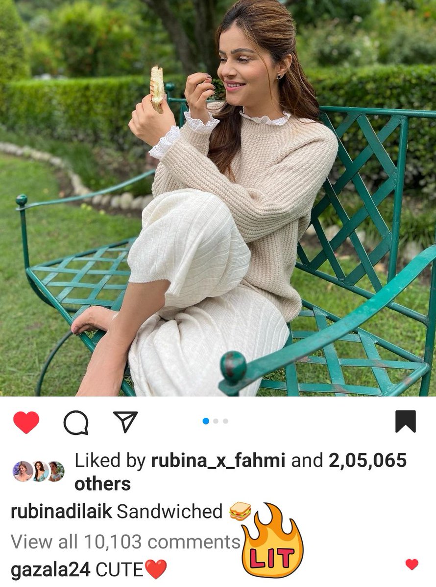 10k+ comments now 😍⚡ Let's complete 12k ASAP 👍 Link 🔗 instagram.com/p/CtiytIBoTZh/… #RubinaDilaik #Rubiholics