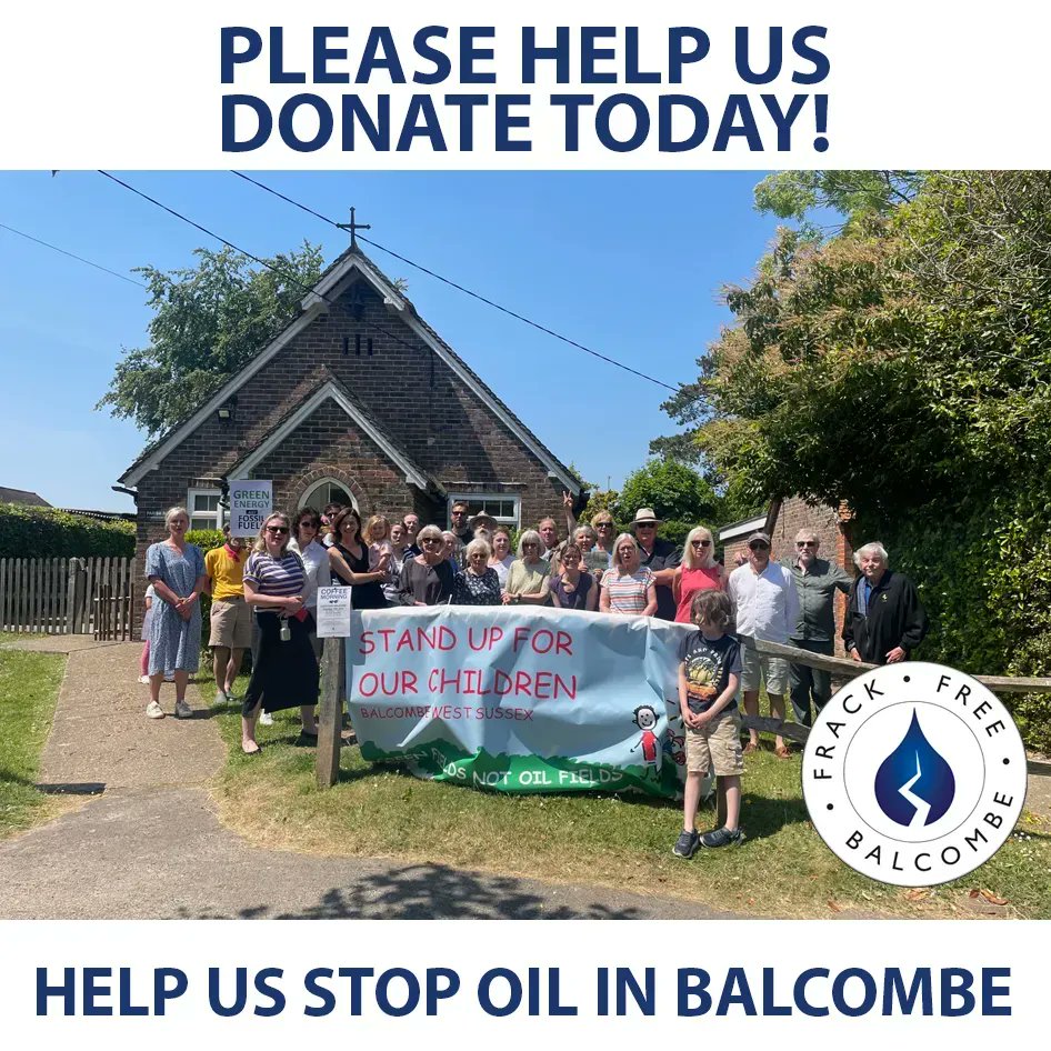 We need your support to help us keep oil out of Balcombe ❌  and other sites like ours.
We are fighting to safeguard our children's lives and the planet we will pass onto them.

#stopbalcombeoil #wesaidno #greenfieldsnotoilfields 

buff.ly/3MBd8cd