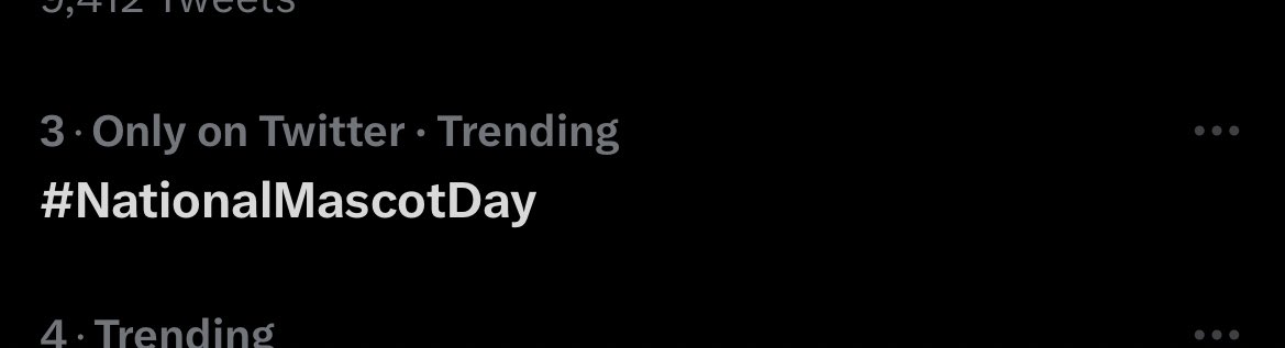 C’mon Twitter! Let’s get this to #1!!!

#NationalMascotDay