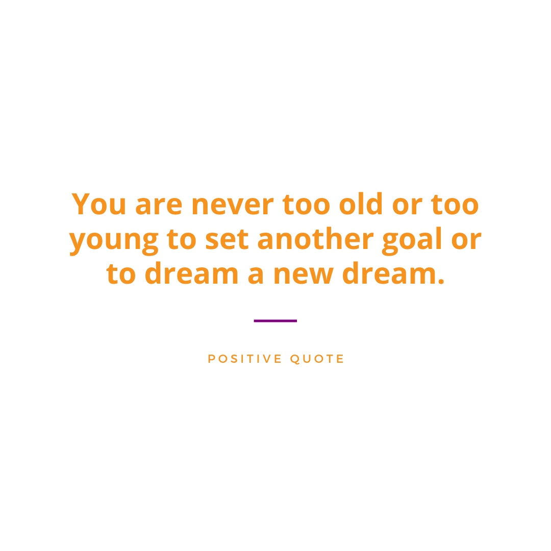 Remember this. You are never too old or too young to go for that dream, to go for what you really want in life.

#mannability #mannahousing #positiveaffirmation #motivationalquote #motivation #buildresilience #positivethinking #mentalhealth #mindsetshift #buildingresilience