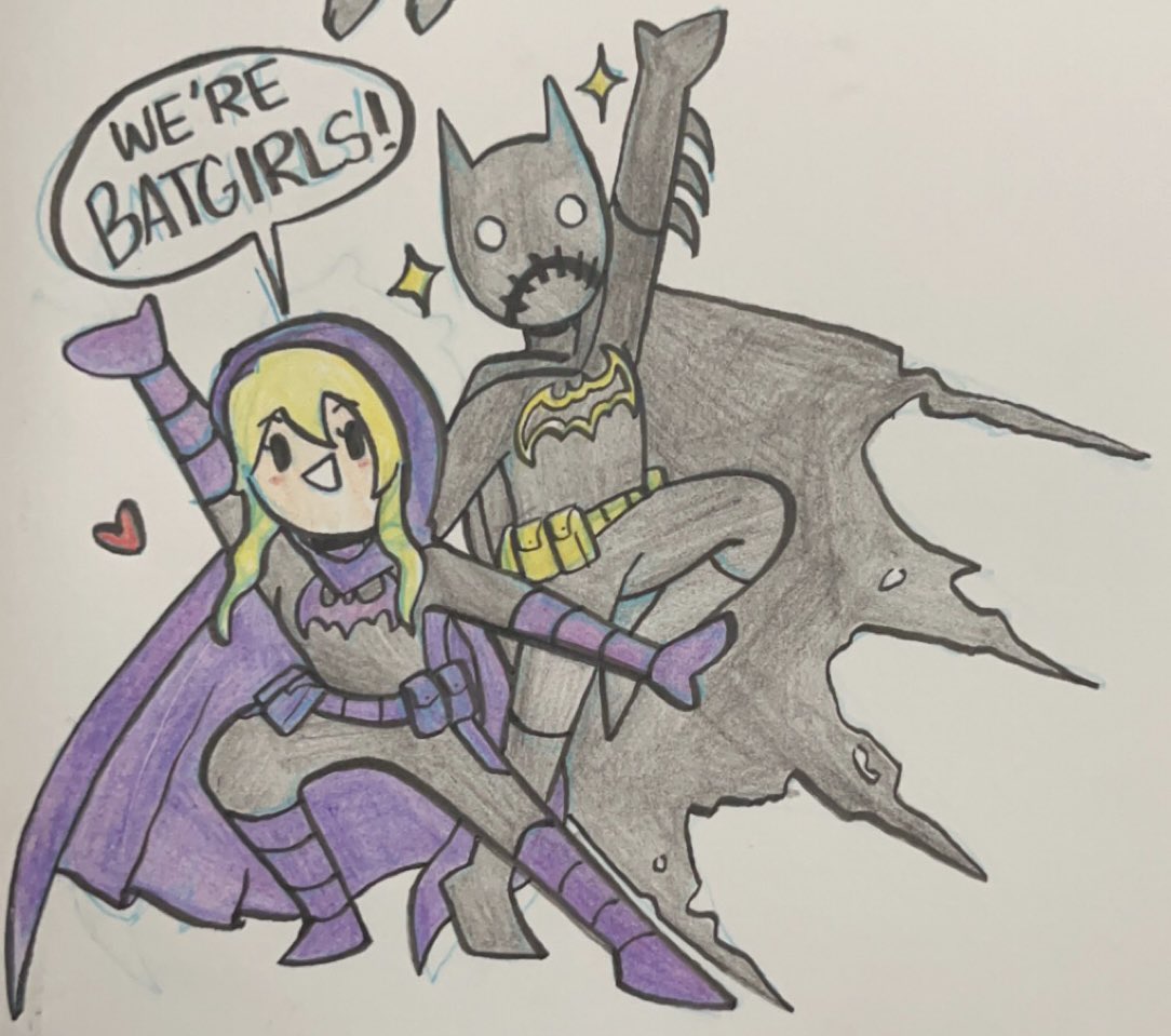 Today’s doodle: Batgirls!