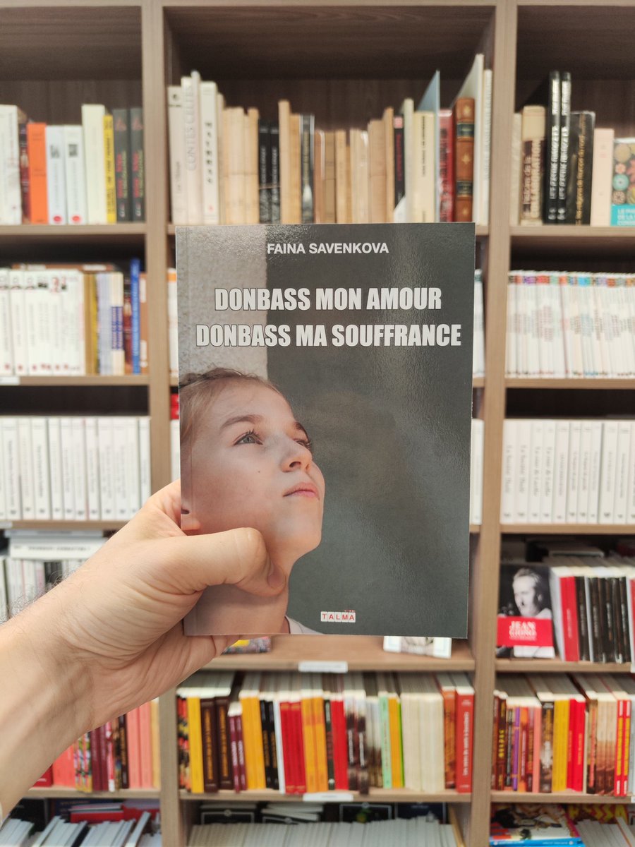 librairielogos's tweet photo. 📕 Donbass mon amour, Donbass ma souffrance de @FainaSavenkova aux éditions @TalmaStudios https://t.co/aCQZWDVOij