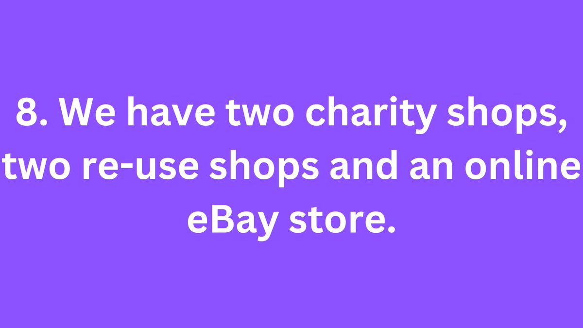 And fact 8! Visit our eBay store here, ebay.co.uk/str/southbucks…
#highwycombe #hospice
