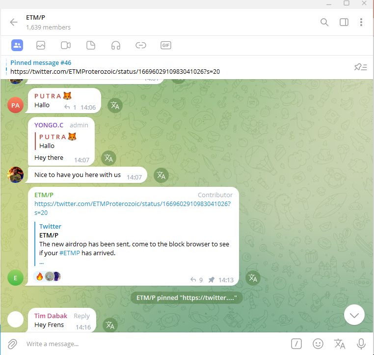 RetjehTrader's tweet photo. @rawman0x @ETMProterozoic Great Event
Very good project for crypto assets and I really like it.
@Harun61496698
@Guntee0706
@RazaTrade

0x91081720B336c1B0ECb306Ef2a20B6B4667AdFa2 https://t.co/lwj2Aq1ItW