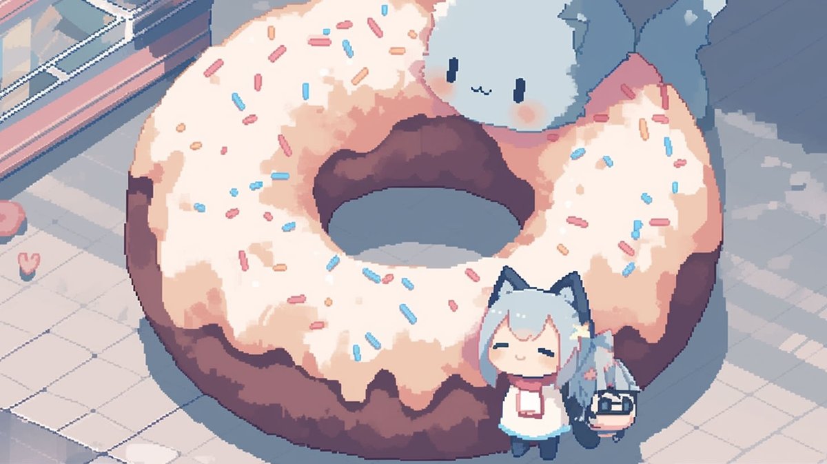 夜中になると特に。

【フリーBGM041】​ドーナツ食べたい【2023.06.17制作】 youtu.be/rs9NUrac93I <a href="/YouTube/">YouTube</a>より