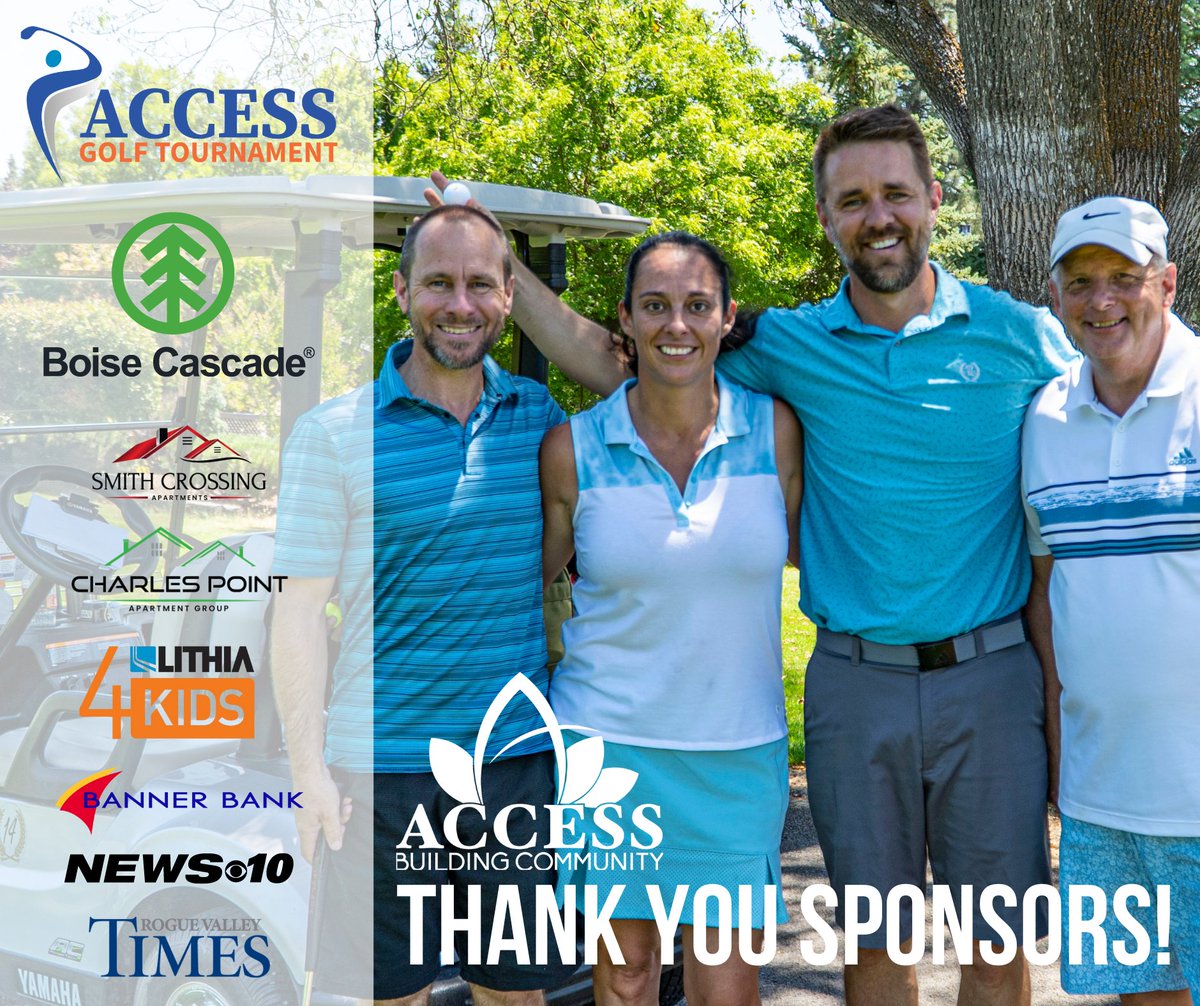 AccessHelps's tweet image. Our 19th Annual Golf Tournament is taking place next week on June 26th this year and we want to highlight some of our major sponsors who make this event possible. Your generosity will help us raise much-needed funds to provide food, warmth, and shelter to our community.