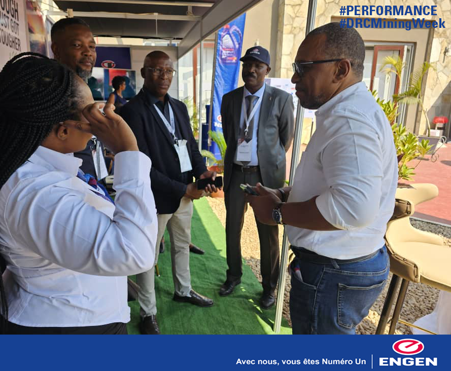EngenDRCSA's tweet photo. Vous avez été nombreux à nous visiter lors du dernier DRC Mining Week 2023 où nous avons exposé nos services / produits destinés aux exploitations minières
Merci et à la prochaine
#EngenDRCSA
#Performance
#DrcMiningWeek2023
#EngenProduits
#EngenServices
#AvecNousVousÊtesNuméroUn https://t.co/1zPM3fDdsk