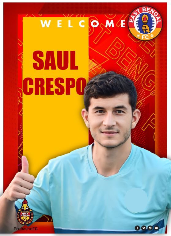 Welcome Brothers to our mother club ❤️💛

@JavierSiverio97 @SaulCrespo23 

#JoyEastBengal 

@eastbengal_fc 
@IndSuperLeague