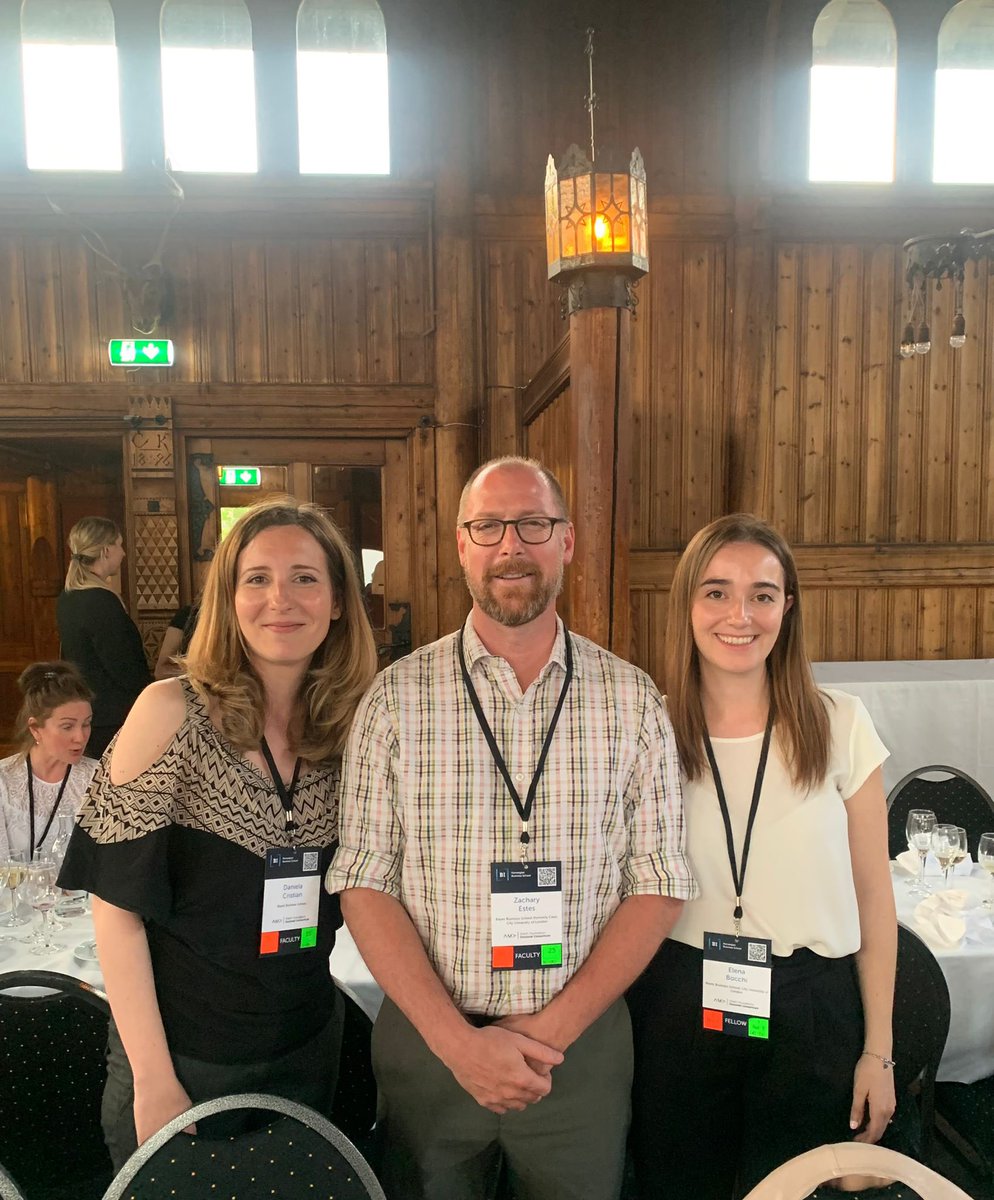 ElenaBocchi's tweet photo. Wrapping up 3 intense and unforgettable days at the AMA-Sheth Foundation Doctoral Consortium at @HandelshoyskBI in Oslo. Proud to have represented @BayesBSchool and delighted to have met so many outstanding AMA-Sheth Foundation DC Fellows and Faculty. https://t.co/9IYPIO0ulC