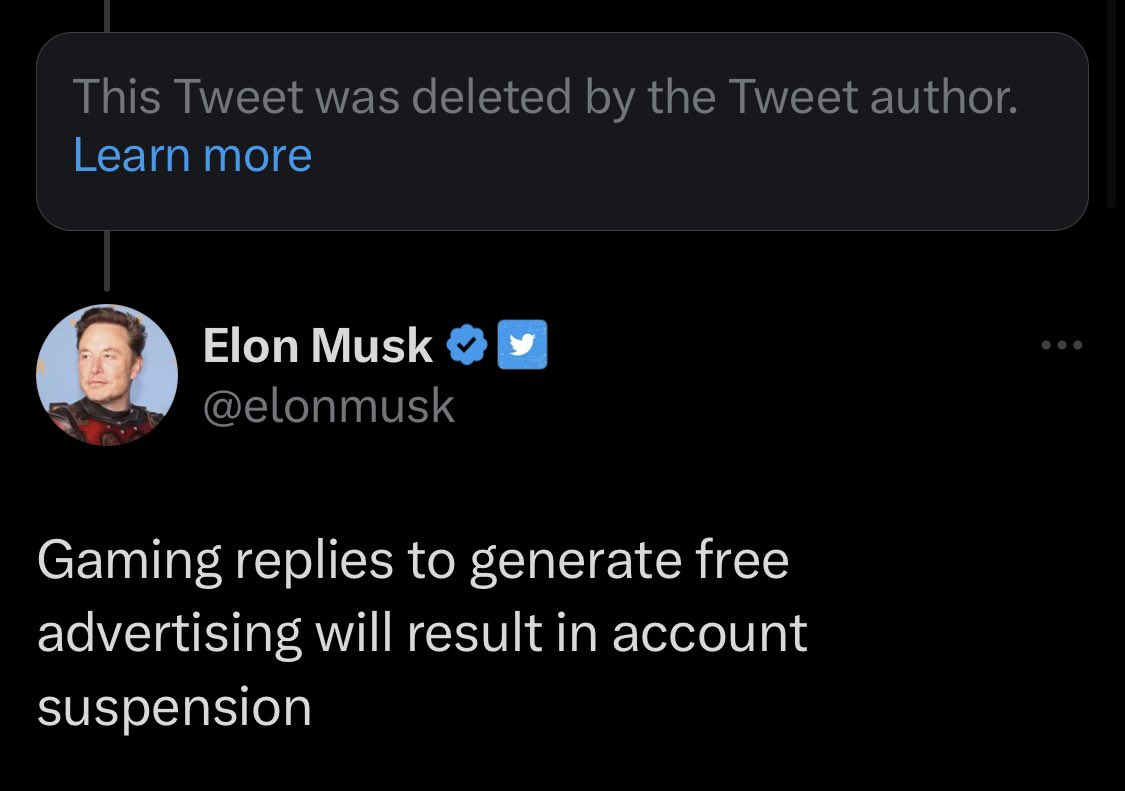 JUST IN: <a href="/elonmusk/">Elon Musk</a> accepts shills from memecoins ONLY; no gaming projects.