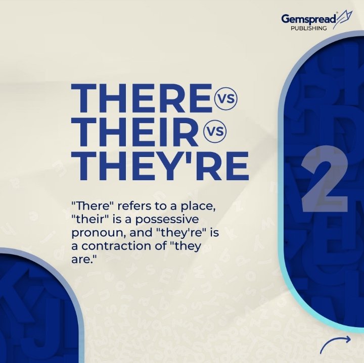 gemspread_pub's tweet photo. Making spelling errors is not the issue, failing to recognize these errors during proofreading is.
.
Here are a few common spelling errors and their correct forms!
.
.
.
.
.
.
.
.
.
.
.
.
.
.
.
#gemspreadpublishing #africanbookstagrammer #writingerrors #writerscommunity https://t.co/6XjqD6Gb4D