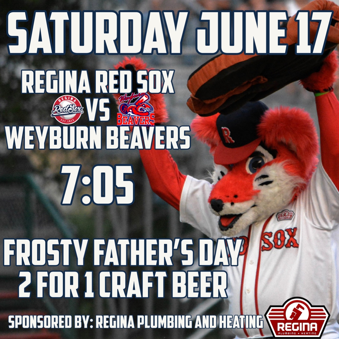 Great night to hang out at Currie Field! See ya there! ⚾️ 

#RRSox #ReginaRedSox #TopPerformers #Baseball #WCBL