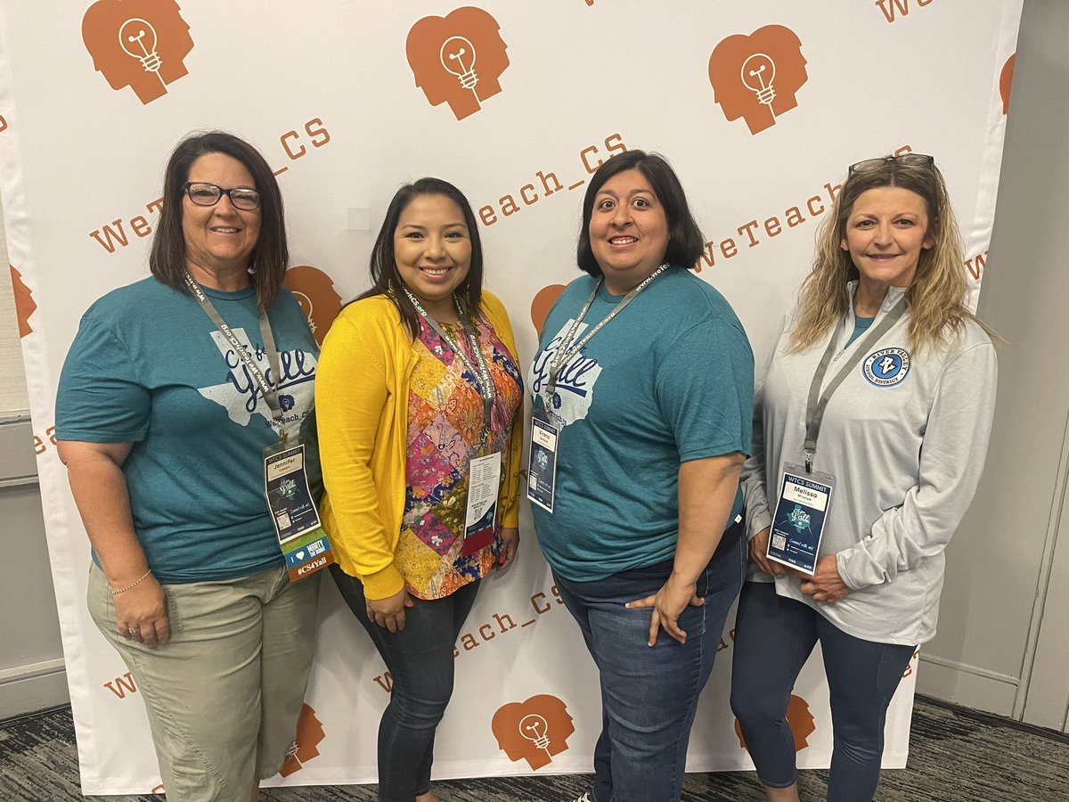 I met some great people at the <a href="/weteachcs/">WeTeach_CS, weteachcs.bsky.social</a> summit. What a great experience! #CS4YALL #WTCS2023