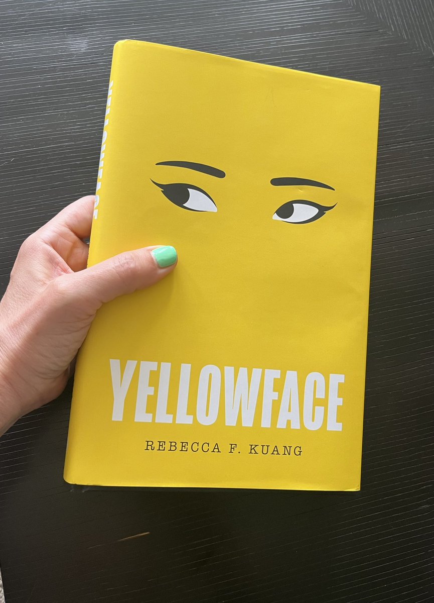 This has kept me gripped for the past two days. Searingly incisive on cancel culture (and publishing), utterly gripping and, above all, hugely entertaining. Yellowface by @kuangrf #FallonsFabulousBookClub